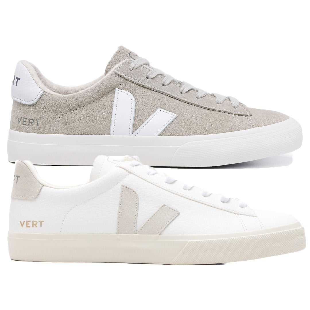 Compre 1 Leve 2 Pares Campo Suede Natural White e Campo White Natural