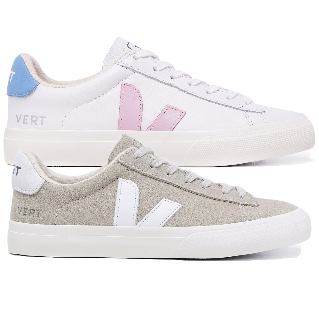 Compre 1 Leve 2 Pares Campo Suede Natural White e Campo White Babe