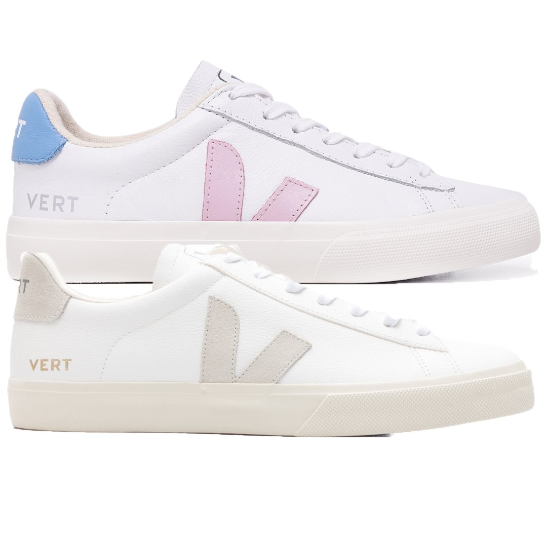 Compre 1 Leve 2 Pares Campo White Natural e Campo White Babe