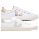 Compre 1 Leve 2 Pares Campo White Platine e Campo White Natural