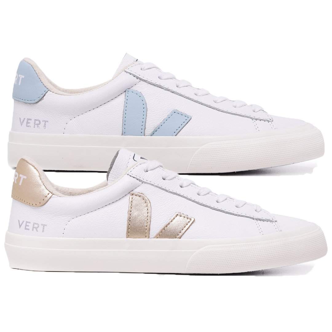 Compre 1 Leve 2 Pares Campo White Steel e Campo White Platine