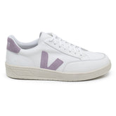 TÊNIS VERT V-12 COURO EXTRA WHITE LAVANDE