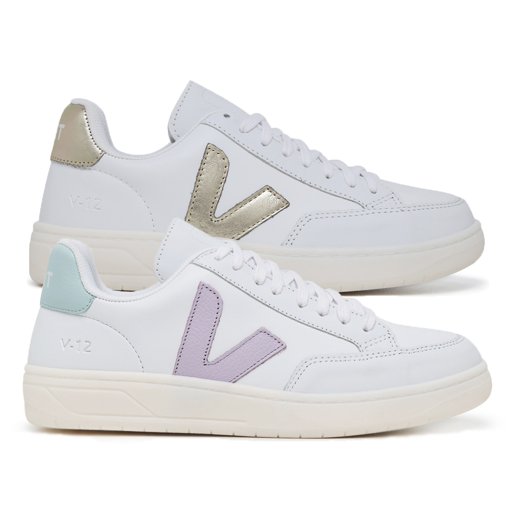 Compre 1 Leve 2 Pares V-12 Acqua Lilac e V-12 White Platine