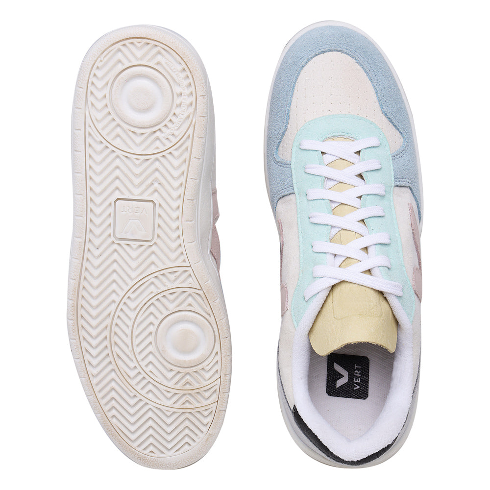 Compre 1 Leve 2 Pares V-10 Suede Multico Natural e V-10 White Platine Silver