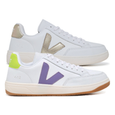 Compre 1 Leve 2 Pares V-12 White Platine e V-12 White Purple Lime