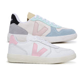 Compre 1 Leve 2 Pares V-10 Suede Multico Natural e V-10 White Babe