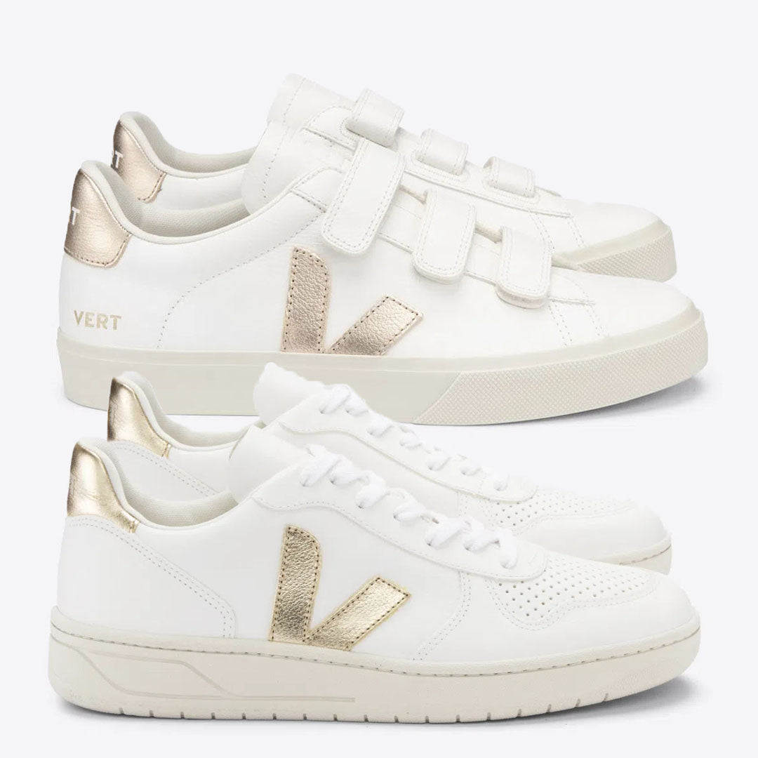 Compre 1 Leve 2 Pares Recife White Platine e V-10 White Platine