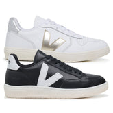 Compre 1 Leve 2 Pares V-10 White Platine Silver e V-12 Black White