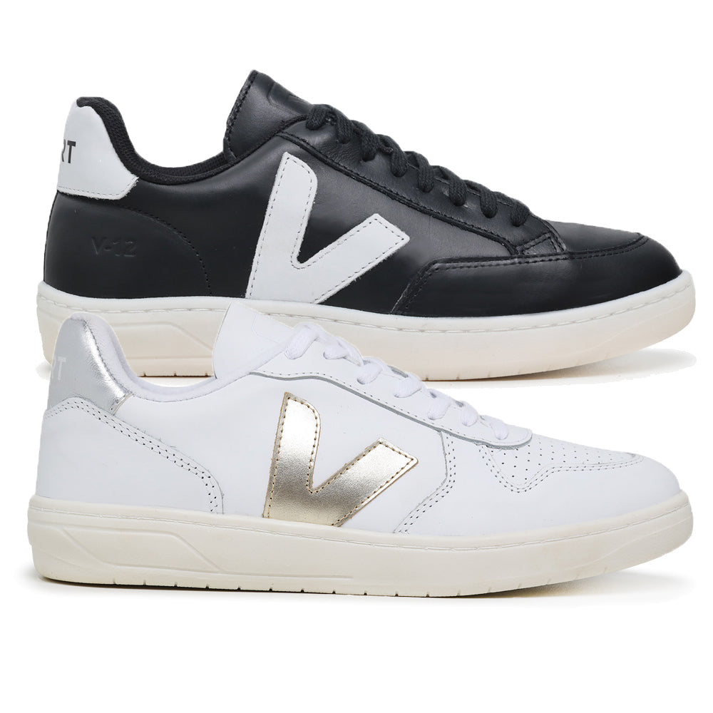 Compre 1 Leve 2 Pares V-10 White Platine Silver e V-12 Black White