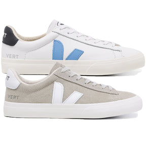 Compre 1 Leve 2 Pares Campo Suede Natural White e Campo White Steel Black