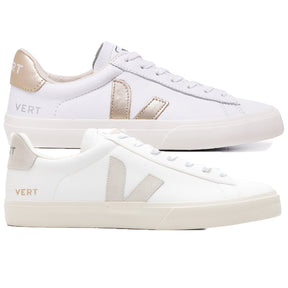 Compre 1 Leve 2 Pares Campo White Platine e Campo White Natural