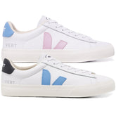 Compre 1 Leve 2 Pares Campo White Babe e Campo White Steel Black