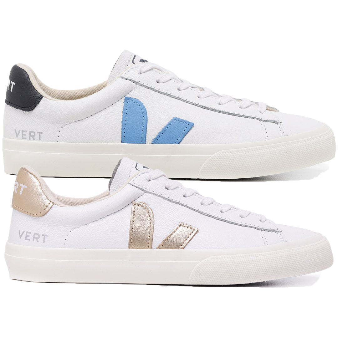 Compre 1 Leve 2 Pares Campo White Steel Black e Campo White Platine