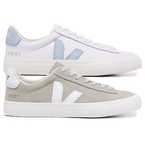 Compre 1 Leve 2 Pares Campo Suede Natural e Campo White Steel