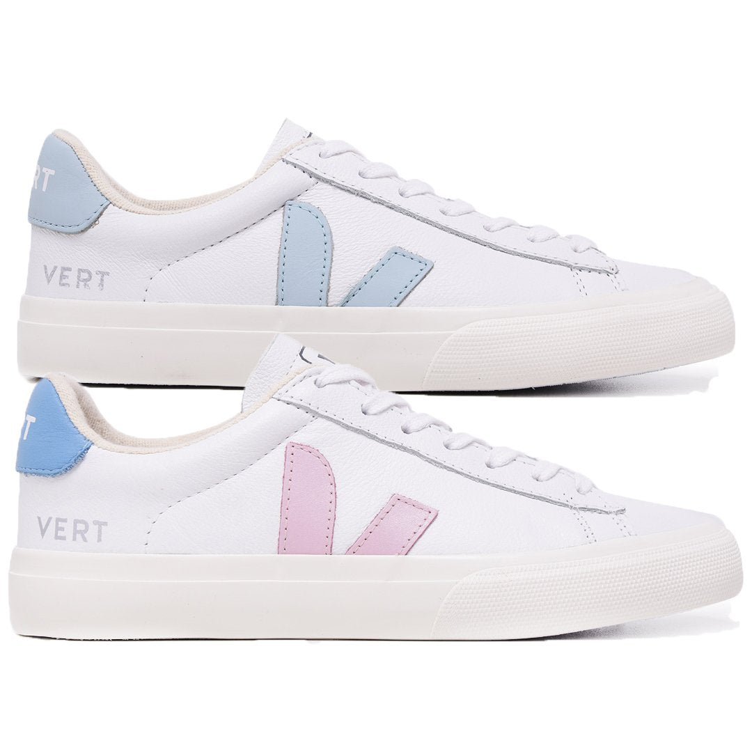 Compre 1 Leve 2 Pares Campo White Steel e Campo White Babe