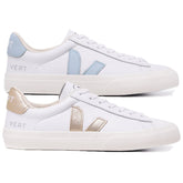 Compre 1 Leve 2 Pares Campo White Steel e Campo White Platine