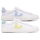 Compre 1 Leve 2 Pares Campo White Steel e Campo White Lime