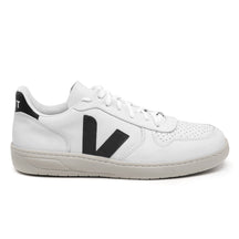 TÊNIS VERT V-10 COURO EXTRA WHITE BLACK