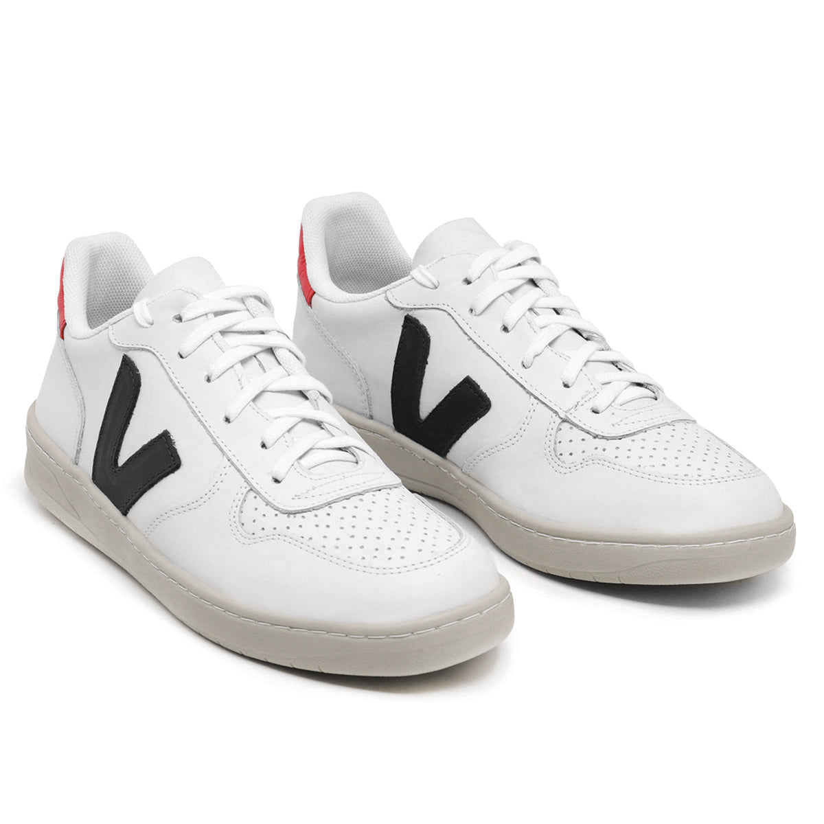 TÊNIS VERT V-10 COURO EXTRA WHITE NAUTICO PEKIN