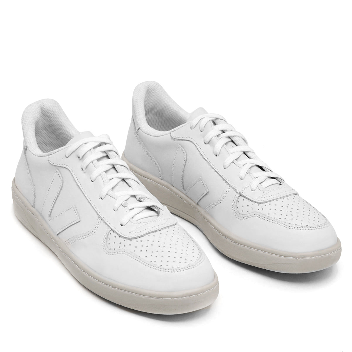 TÊNIS VERT V-10 COURO EXTRA WHITE