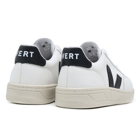 TÊNIS VERT V-12 COURO EXTRA WHITE BLACK