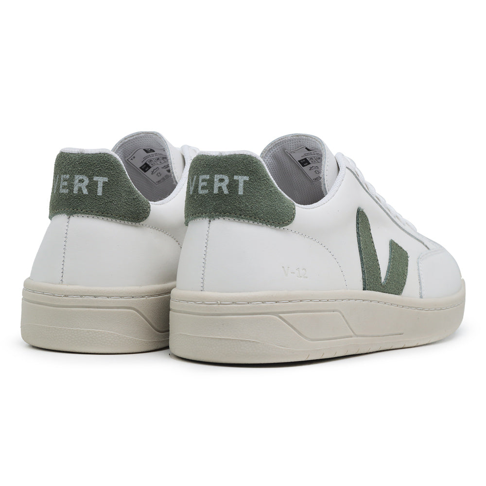 TÊNIS VERT V-12 COURO EXTRA WHITE CYPRUS