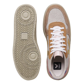 TÊNIS VERT V-10 SUEDE MULTICO PEACH