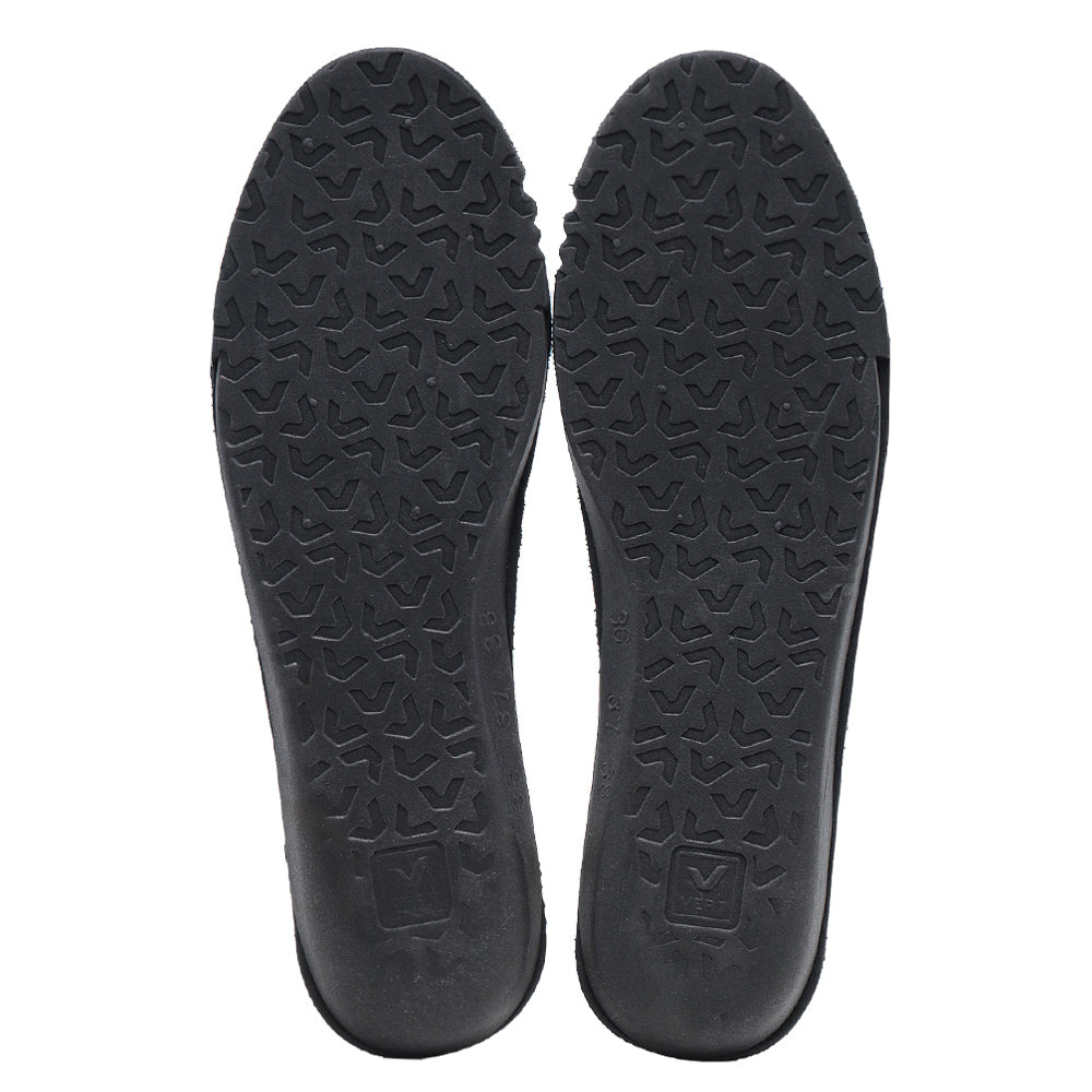 TÊNIS VERT V-12 COURO EXTRA BLACK WHITE