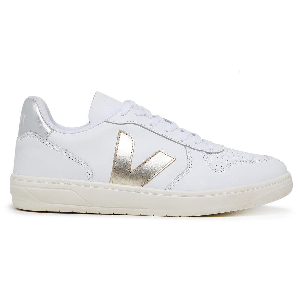 Compre 1 Leve 2 Pares V-10 White Platine Silver e V-12 White Black