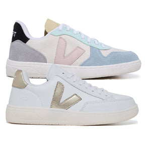 Compre 1 Leve 2 Pares V-10 Suede Multico Natural e V-12 White Platine