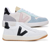 Compre 1 Leve 2 Pares V-10 Suede Multico Natural e V-12 White Black