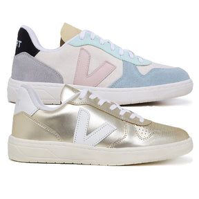 Compre 1 Leve 2 Pares V-10 All Platine e V-10 Suede Multico Natural Babe