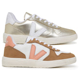 Compre 1 Leve 2 Pares V-10 All Platine e V-10 Alveomesh White