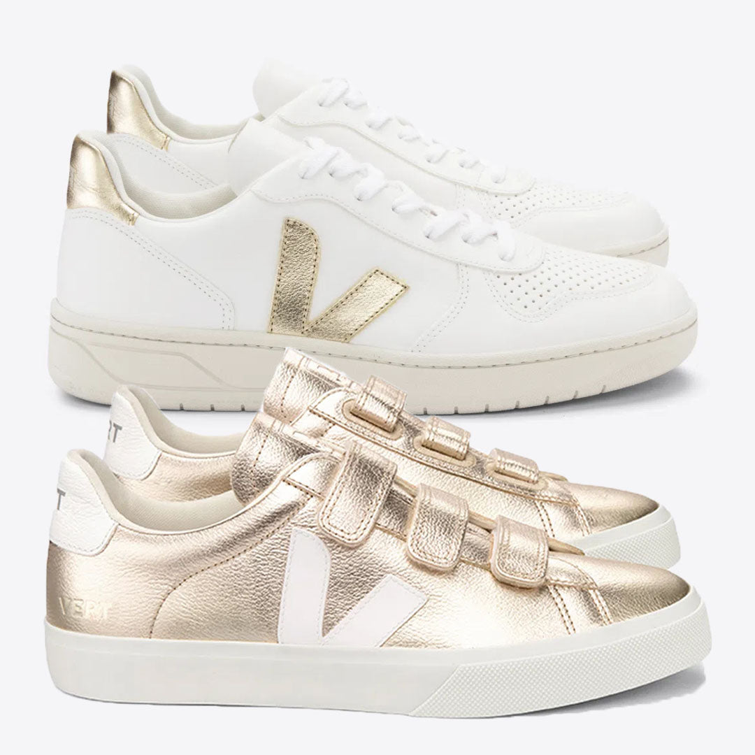 Compre 1 Leve 2 Pares Recife All Platine e V-10 White Platine