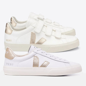 Compre 1 Leve 2 Pares Campo White Platine e Recife White Platine