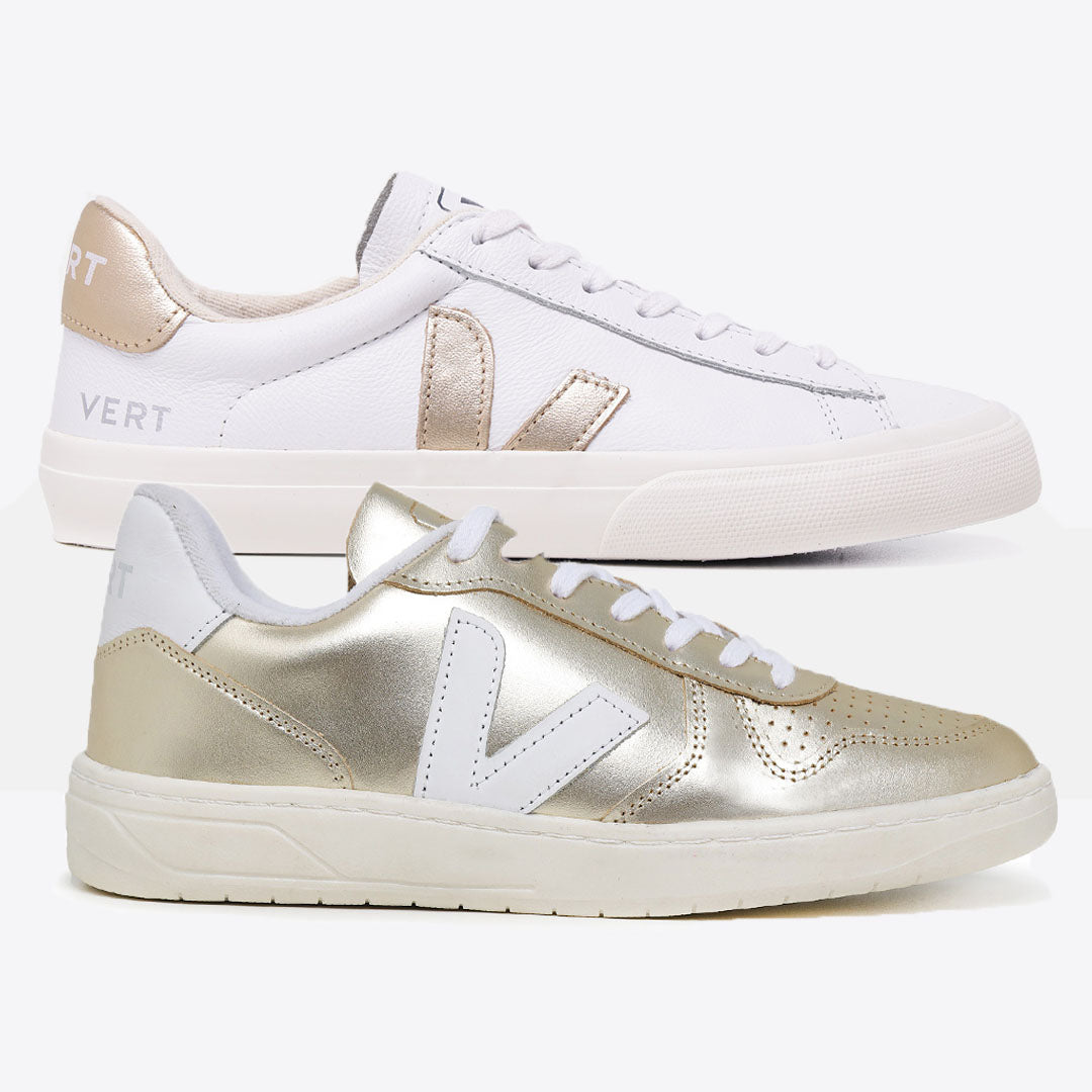 Compre 1 Leve 2 Pares Campo White Platine e V-10 All Platine