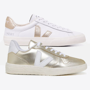 Compre 1 Leve 2 Pares Campo White Platine e V-10 All Platine